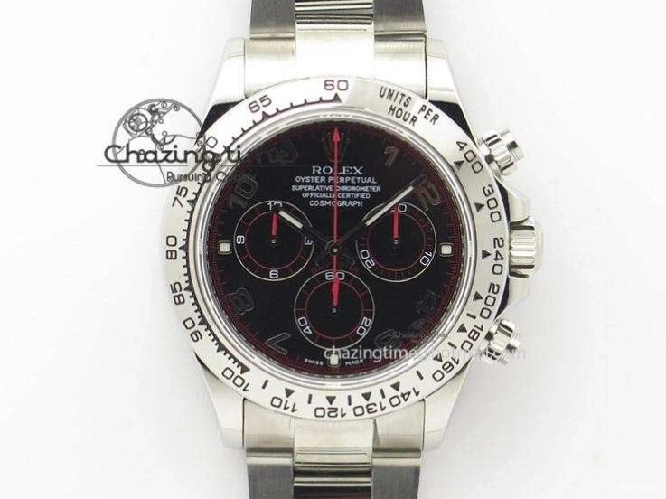 MiroTime 0507 Daytona 126508 APSF 1:1 Best Edition YG Black Dial on YG Braclet SH Unisex 739